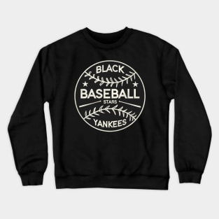 Defunct New York Black Yankees Baseball Team Crewneck Sweatshirt